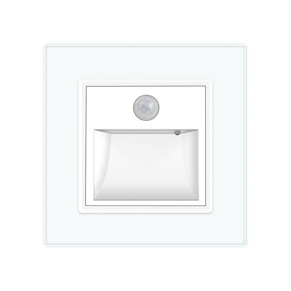 Cвітильник автоматичний для сходів підлоги датчик руху темряви, білий, 2700K, 220В, 0.35Вт, огляд 120°, затримка 40с, дальність 4м LIVOLO (722800511) Коломия - фото 6