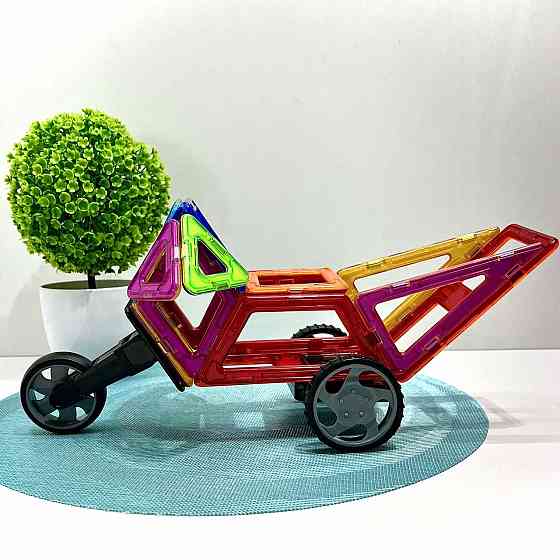 Конструктор магнітний Limo Toy Транспорт 25 деталей (LT3005) Чернигов