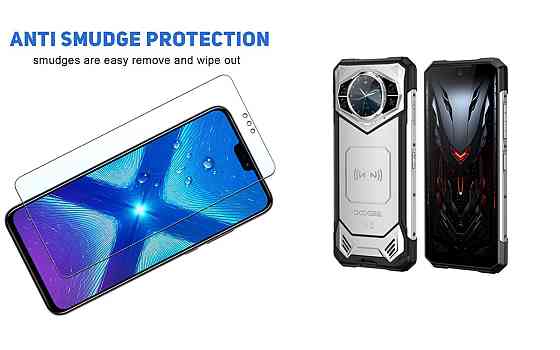 Защитное стекло NeoGlass для DOOGEE S200, DOOGEE S200X – ультрапрозрачное и устойчивое Киев