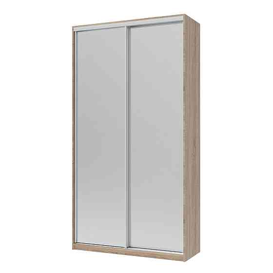 Шкаф-купе двухдверный Doros Сити Лайт 120х45х225 см Дуб сонома/2 Зеркала (DRS-011085) Днепр