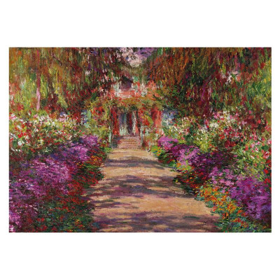Пазл Piatnik Головна доріжка через сад Моне у Живерні Моне, 1000 елементів (PT-552144) Вінниця - фото 2