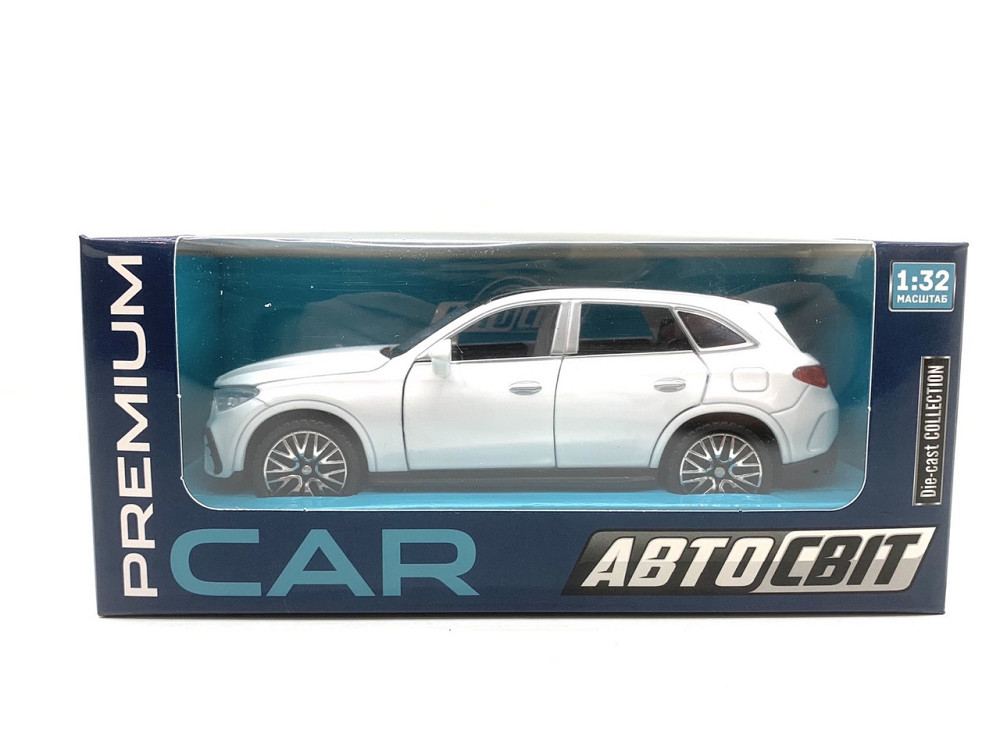 Машина Автосвіт Mercedes інерційна відчиняються двері 15,5 см 1:32 Біла (AP-2077) Чернигов - изображение 2