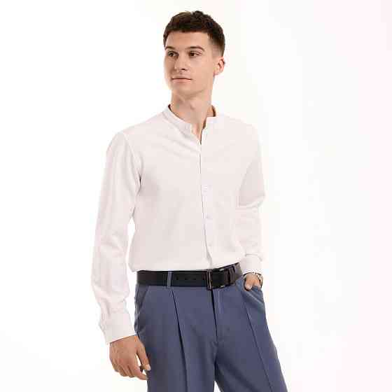 Молочна сорочка чоловіча з довгими рукавами Pobedov Legend Київ