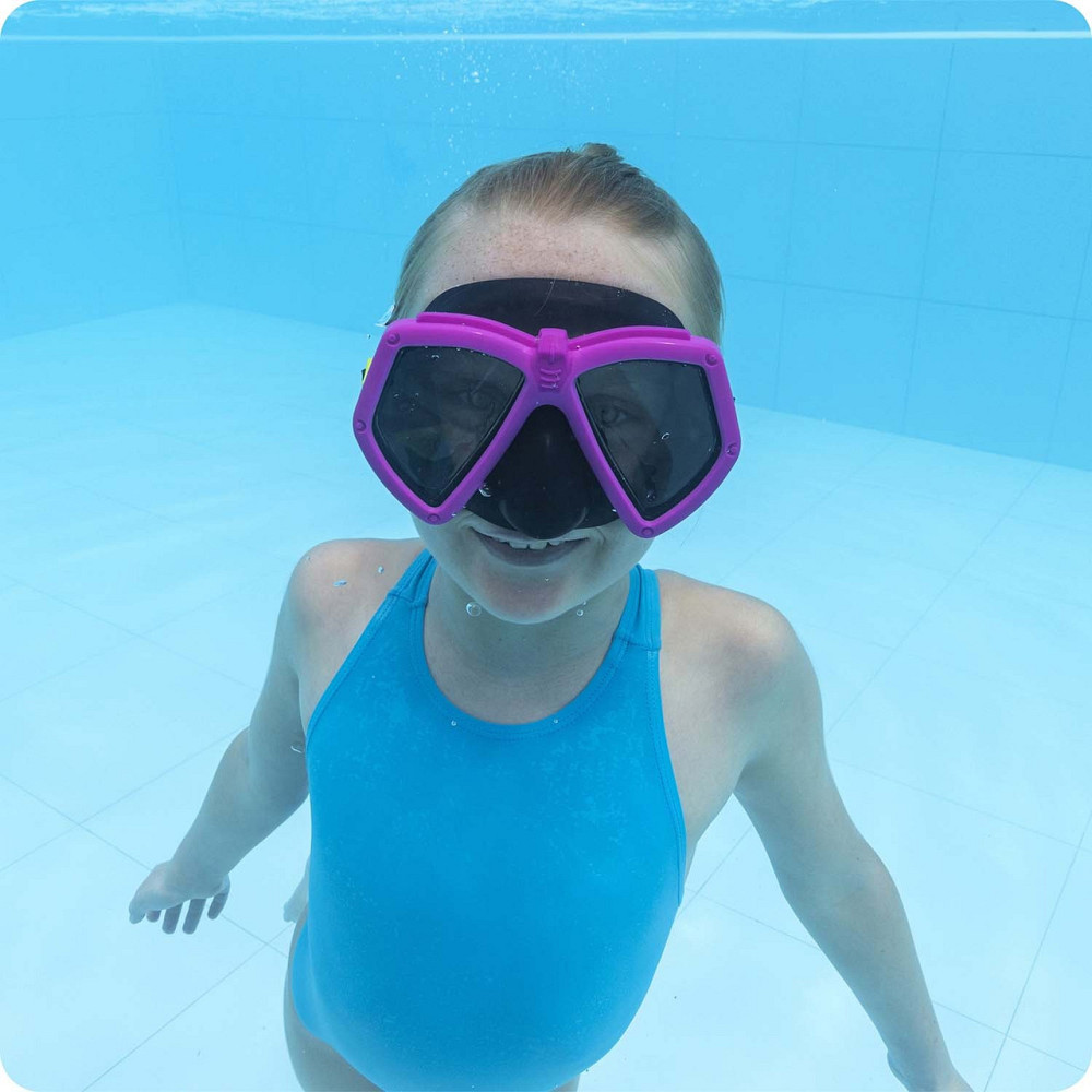 Маска для плавання Bestway 22040 рожева Київ - фото 6