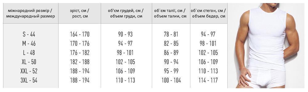 Чоловічі труси Спорт Atlantic, 100% бавовна. Набір 7 шт. 7MP-002 XL Київ - фото 4