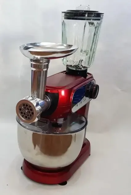 Кухонный комбайн 3 в 1 Rainberg RB-8080 Тестомес / Мясорубка / Блендер/ Планетарный миксер 4200В Коломия - фото 9