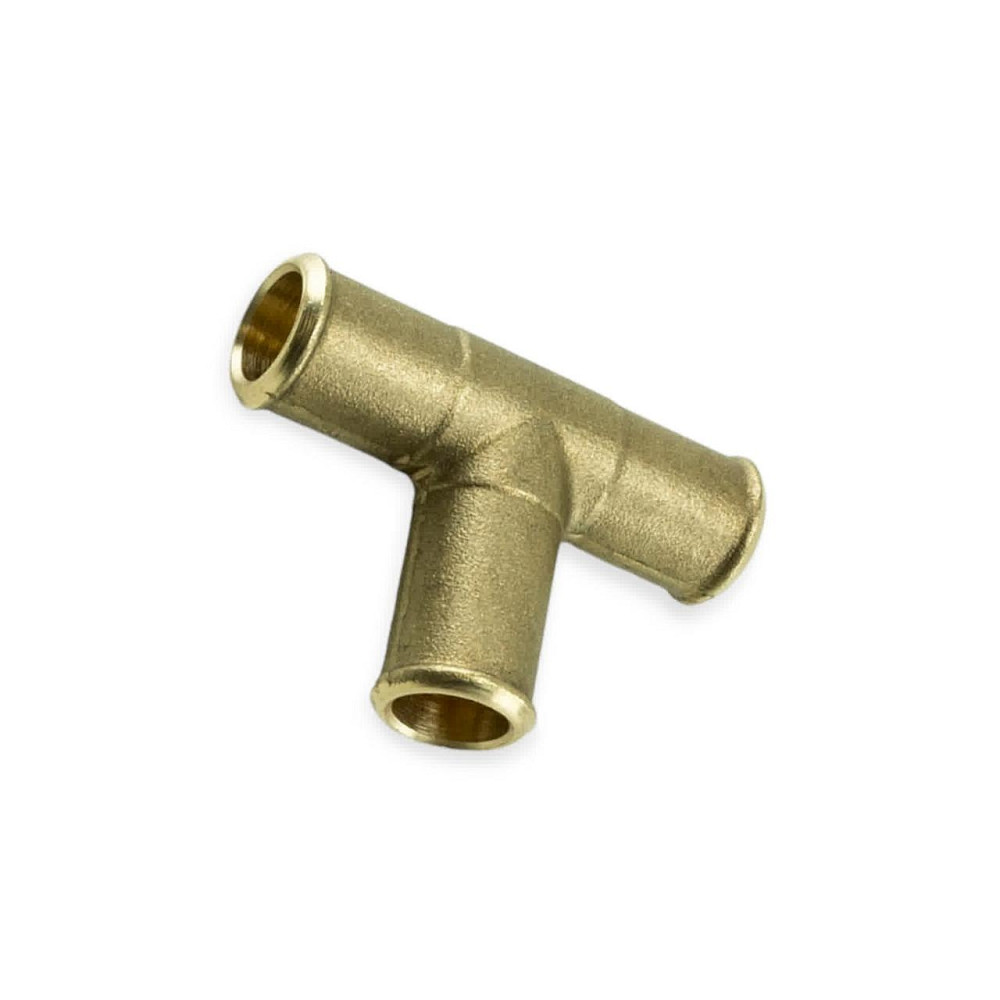 Трійник 16х16х16 (латунь) тосольний Мукачево - фото 1