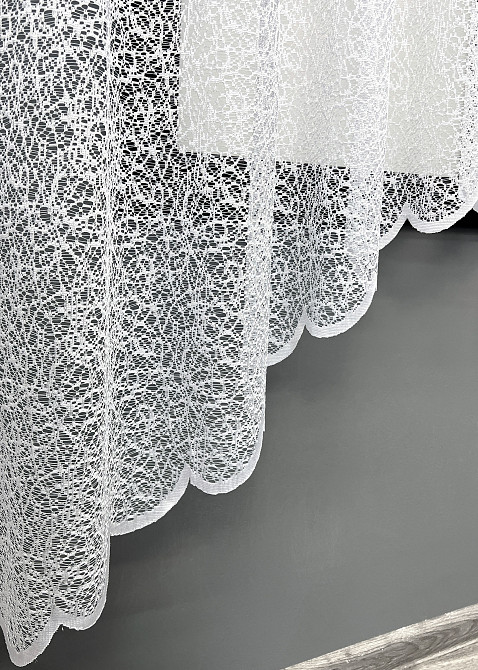 Кухонная арка VR-Textil № 000к жаккард белый 310х185 см (51-260) Киев - изображение 7