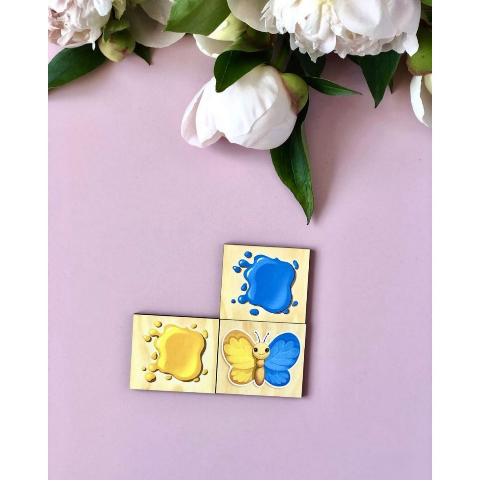 Деревянный пазл-сортер 