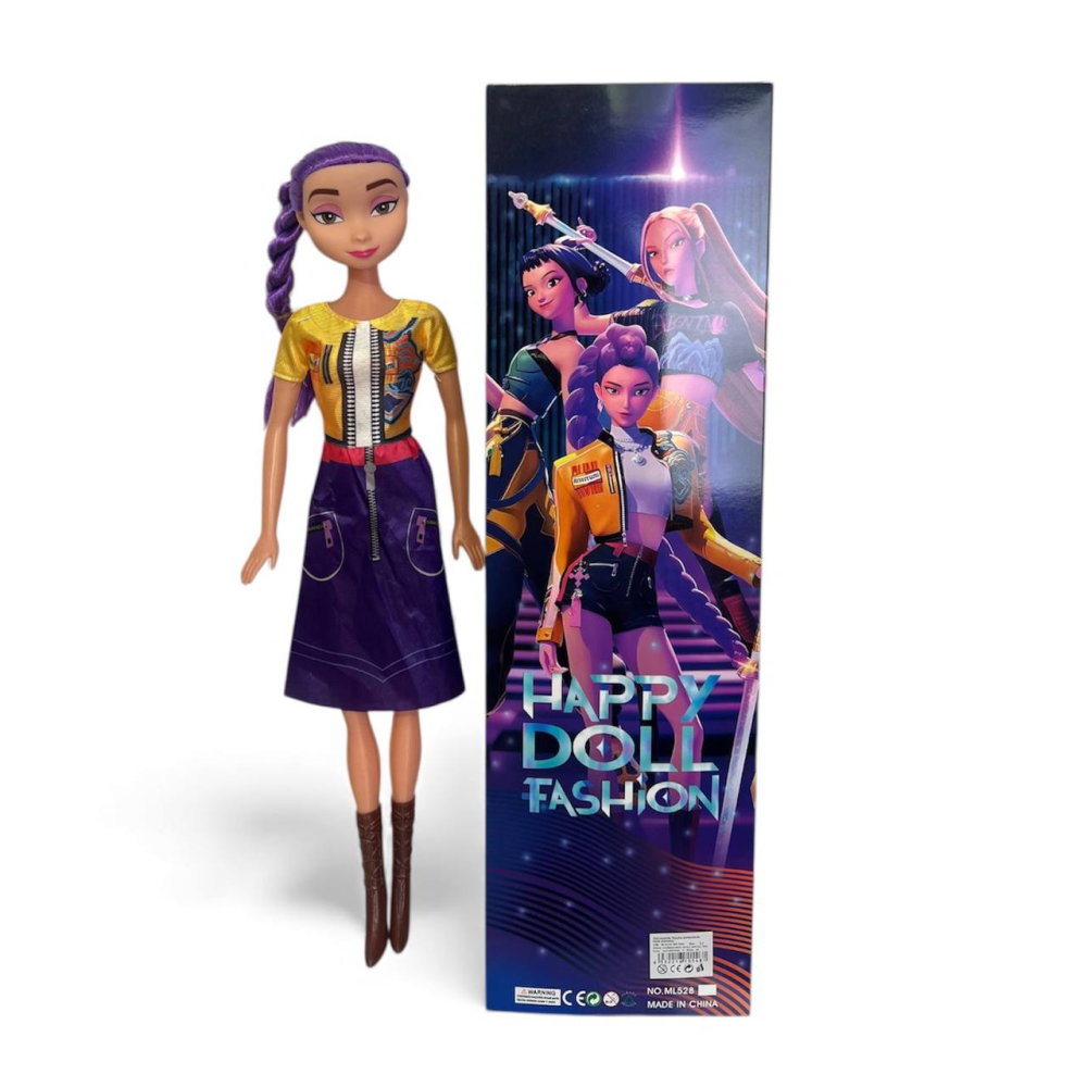 Співоча лялька Румі Rumi K-Pop Demon Hunters Кейпоп мисливці на демонів , висота-50 см у подарунковій коробці Чернівці - фото 1