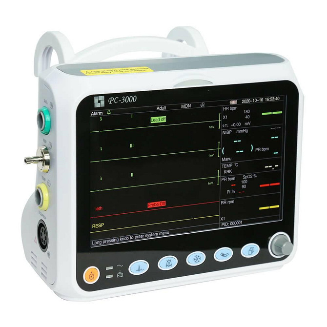 Монітор пацієнта транспортний з сумкою PC-3000 Creative Medical Дніпро - фото 5