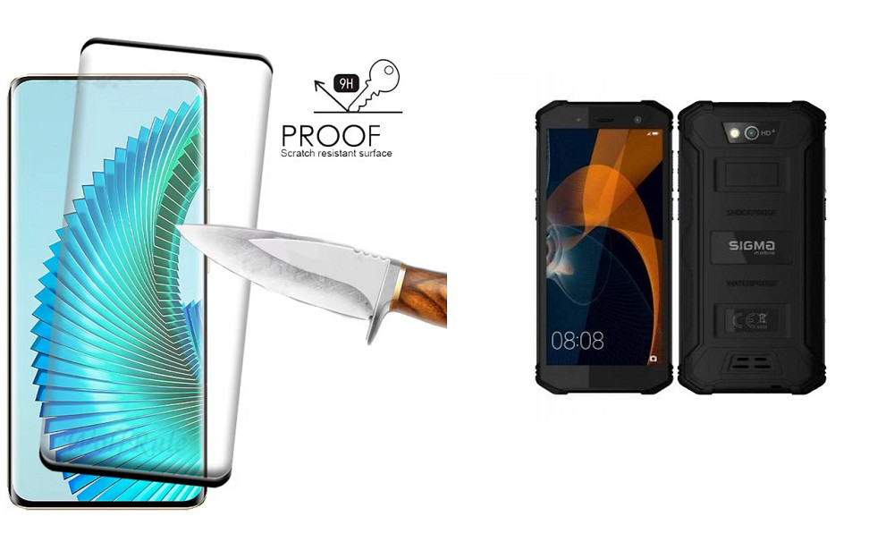 Захисне скло HyperGlass Pro для Sigma mobile X-treme PQ36 – максимальна чутливість та захист Київ - фото 1