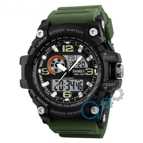 Skmei 1283 Black-Military Wristband. SBR Киев - изображение 1