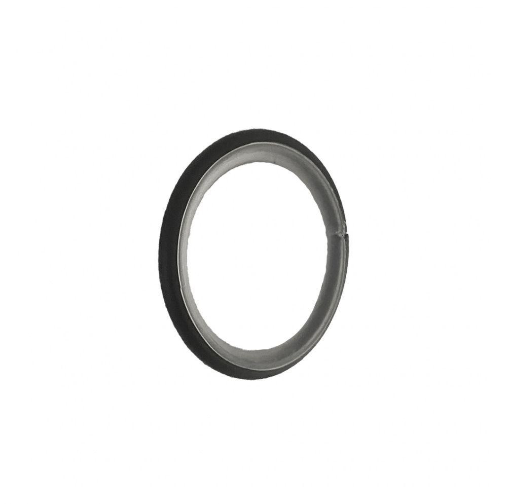 Кільце для карнизу Orvit 16 мм тихохідне металеве (25 х 32) х 3,5 мм ЧОРНИЙ ОКСАМИТ (00-00015503) Львів - фото 1