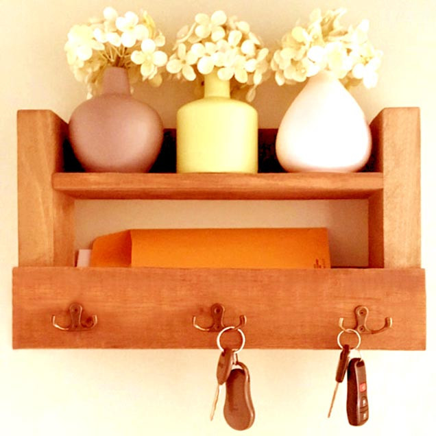 Ключница деревянная 