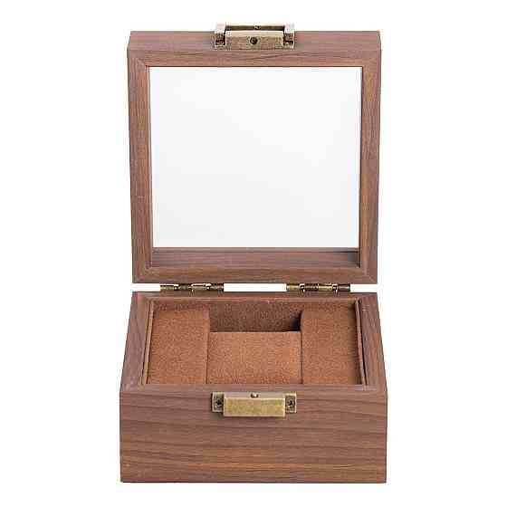 Дерев'яна шкатулка для годинників 12x12 см Київ