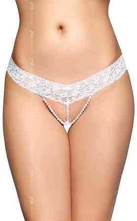 Жіночі стрінги - G-String 2491, white - M/L Sex Aura Київ