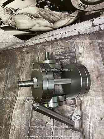 Гантели наборные 2 по 18 кг + Переходник для штанги Гантели, гири, штанги и диски металлические без покрытия Киев