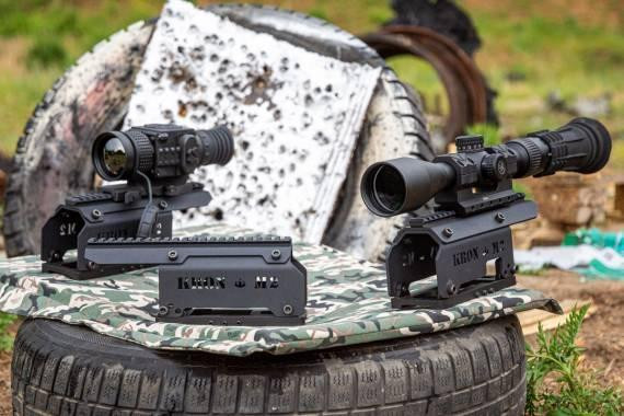 Кронштейн КРОН для Browning M2 и Canik M2 c планкой Picatinny, для установки различных прицелов Solmir Киев - изображение 9