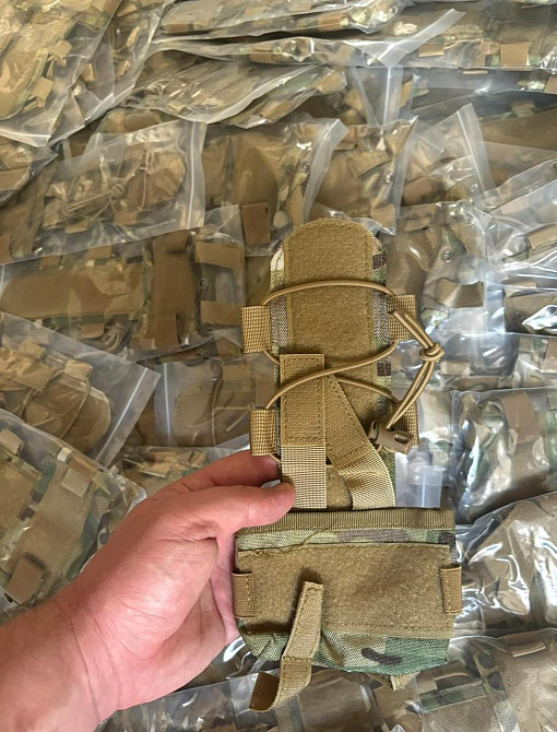 Подсумок для аккумулятора на шлем (сумка для противовеса) Мультикам Винница - изображение 9