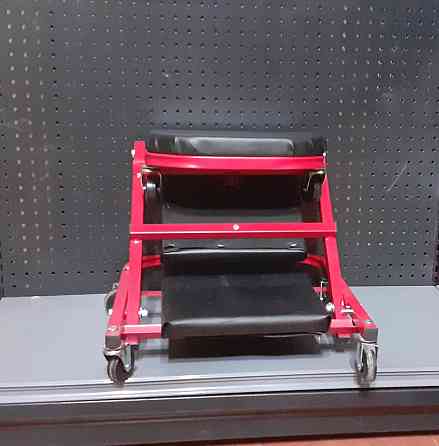 Лежак- стілець 2 в 1 автослюсаря підкатний для ремонту автомобіля на СТО автосервіса, майстерні YATO YT-08802 Чернігів