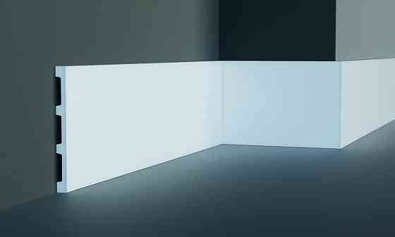 Плинтус полиуретановый гладкий Gaudi Decor CR 958 Днепр