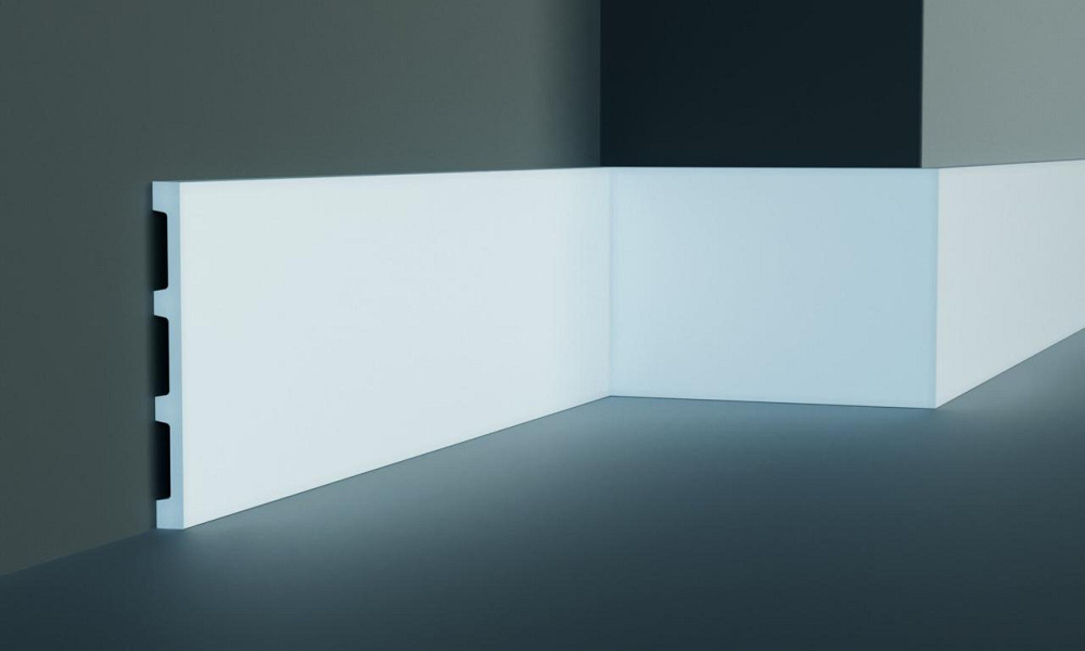 Плинтус полиуретановый гладкий Gaudi Decor CR 958 Днепр - изображение 2