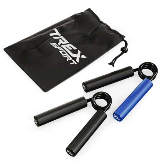 Набір еспандерів 23-68кг Trex Sport TX-002HSD чорно-синій Киев