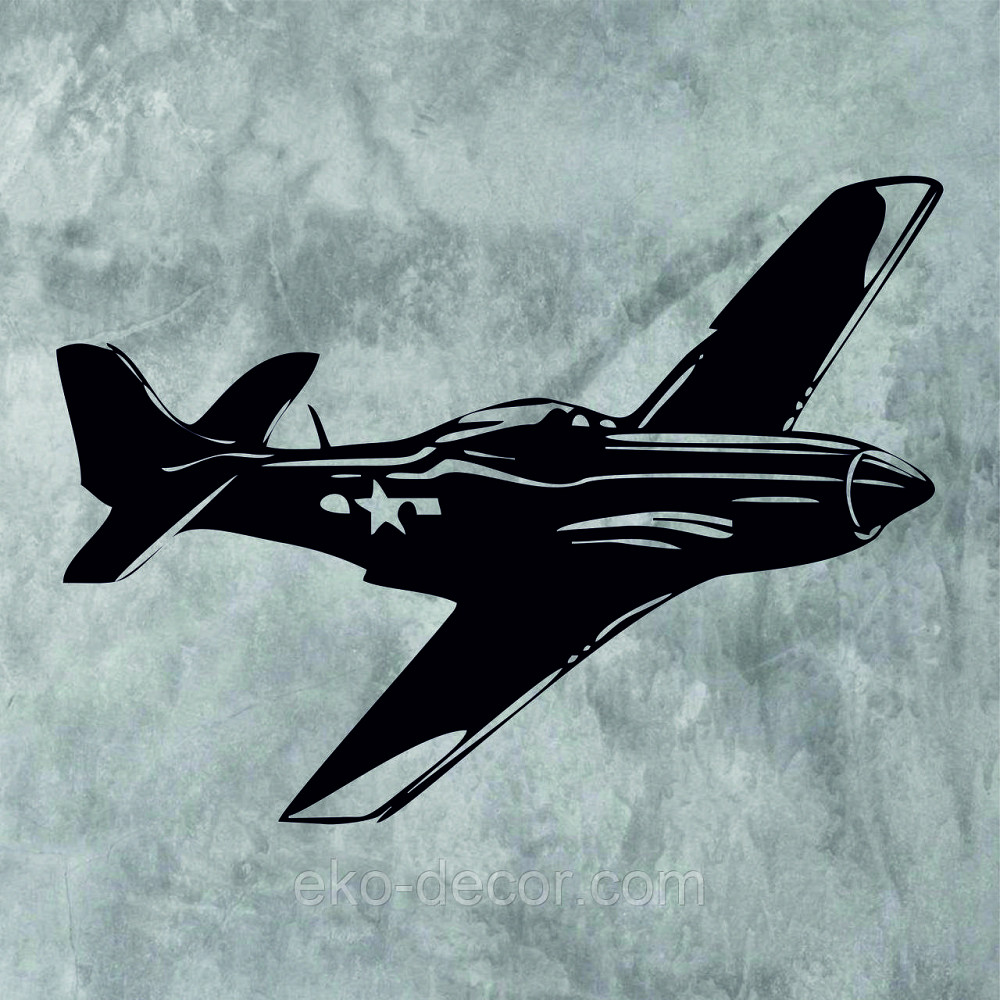 Декоративное настенное Панно «Самолет», Декор на стену Киев - изображение 4