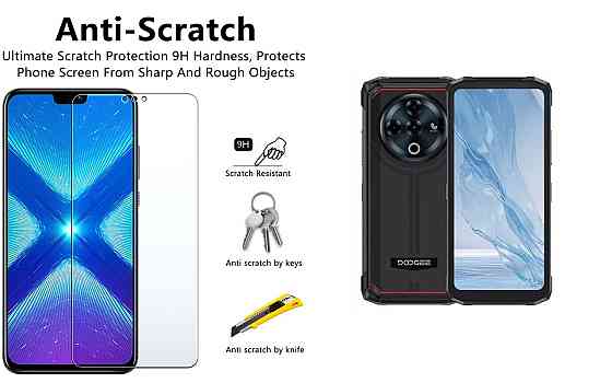 Защитное стекло NeoGlass для DOOGEE Fire 6, Fire 6 Power – ультрапрозрачное и устойчивое Киев