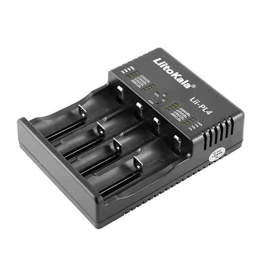 Зарядний пристрій Liitokala Lii-PL4, 4 канала, Ni-Mh/Li-ion/LiFePO4, 220V/12V, LED, Box Київ