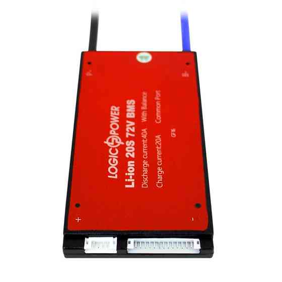 BMS плата LP Li-ion 72V 20S Dis 40A Ch 20A Киев