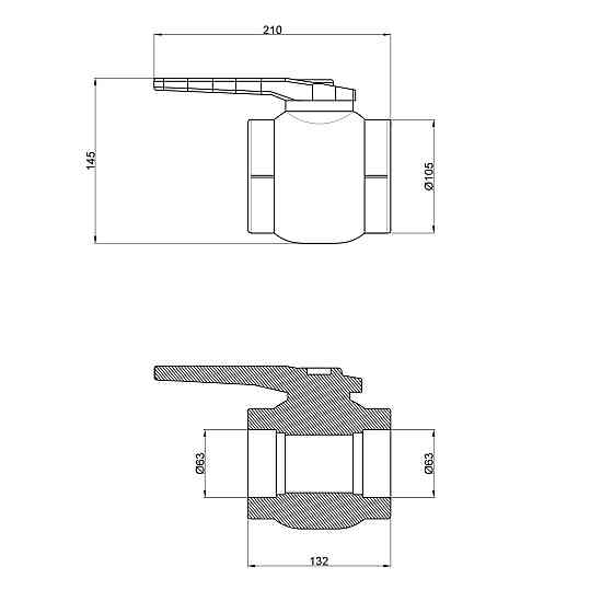 Кран кульовий PPR Thermo Alliance 63 Київ
