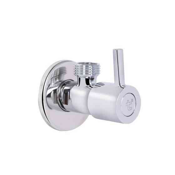 Кран кутовий Thermo Alliance Standart (ручка паличка) з керам.буксою 1/2"Н х 1/2"Н SF343W1515 Київ