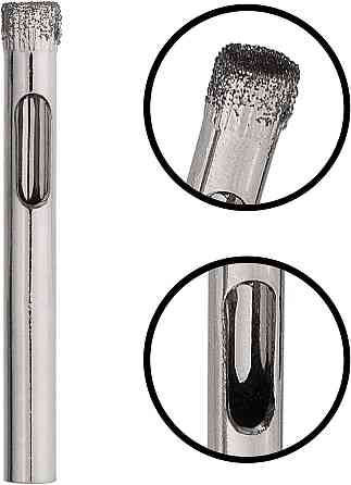 Алмазні коронки, коронки для плитки, коронки для розеток, коронки по керамограніту, коронки для плитки 6 мм (881381287) Київ