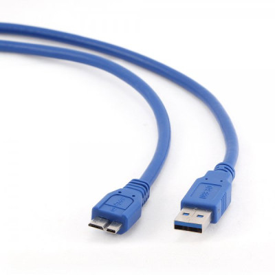 Дата кабель USB 3.0 AM to Micro 5P 0.5m Cablexpert (CCP-mUSB3-AMBM-0.5M) Вінниця - фото 2