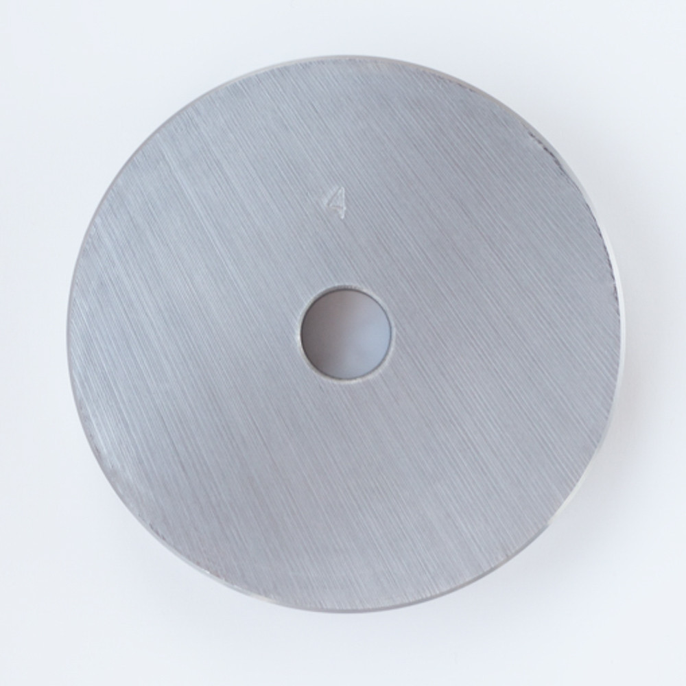 Блін млинець диск для штанги або гантелей 4 кг металевий утяжелитель Київ - фото 2