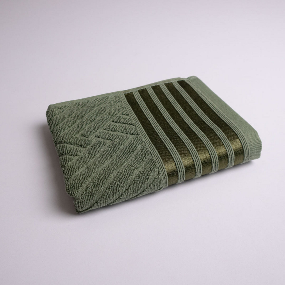 Полотенце для рук и лица махровое SOFT GM Textile 40х70см 500г/м2 (Хаки) Сумы - изображение 1