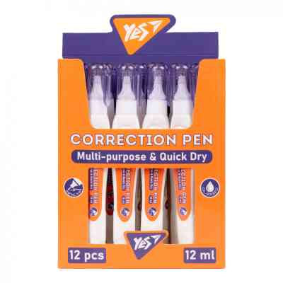 Корректор Yes ручка 12 мл (340111) Винница