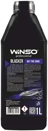 Чорніння шин WINSO Blacker Wet Tire Shine 1 л (880840) – глибокий блиск і захист гуми Ковель - фото 2