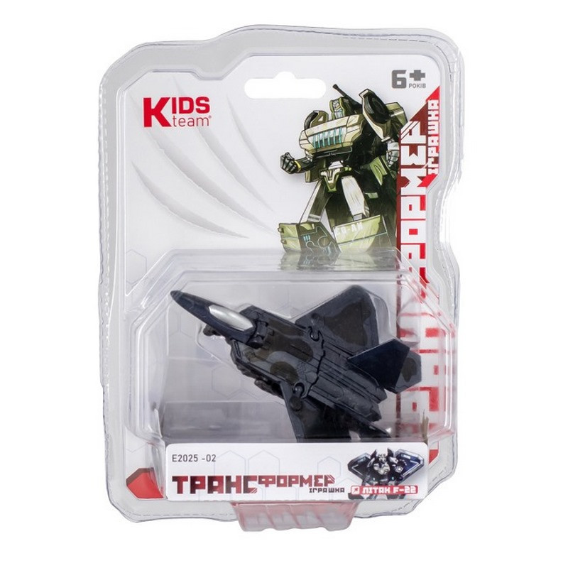 Дитяча іграшка трансформер "Літак F-22" E2025-02 Вінниця - фото 4