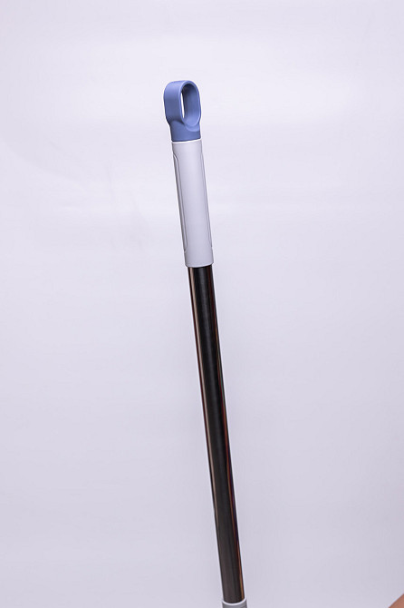 Household Універсальна швабра з металевою ручкою та змінною плоскою насадкою для плитки, ламіна Коломыя - изображение 5