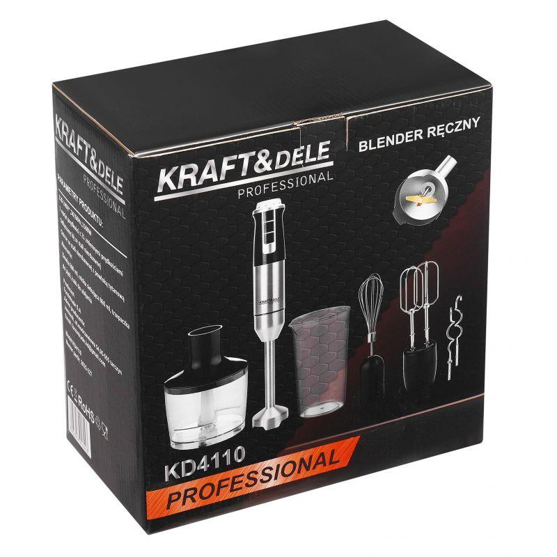 Блендер 1500 Вт Kraft&Dele KD4110 с чашей и насадками Черкассы - изображение 9
