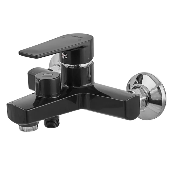 Змішувач для ванни Plamix Oscar-009 Euro Black (без шланга та лійки) (PM0642) ( 33972 ) Харьков