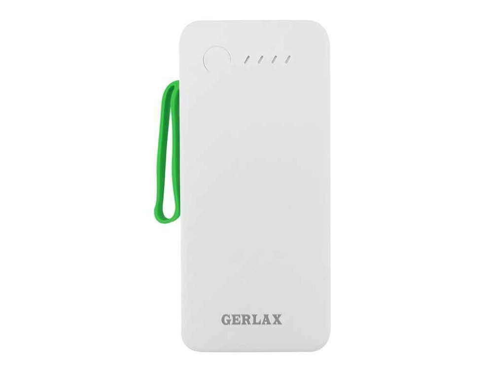 Power Bank 20000mAh P222 1USB/3A/ліхтарик/кабель 4в1(microUSB/type-C/lightning) білий ТМ GERLAX Київ - фото 1