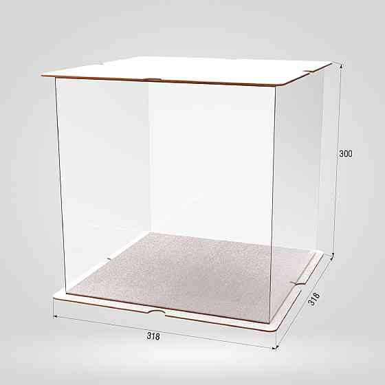 Коробка для тортів, квітів та подарунків EKOSTAR 290х290х300 Київ