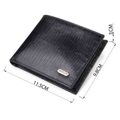 Гаманець Canpellini З натуральної шкіри Чорний (21587) Вінниця