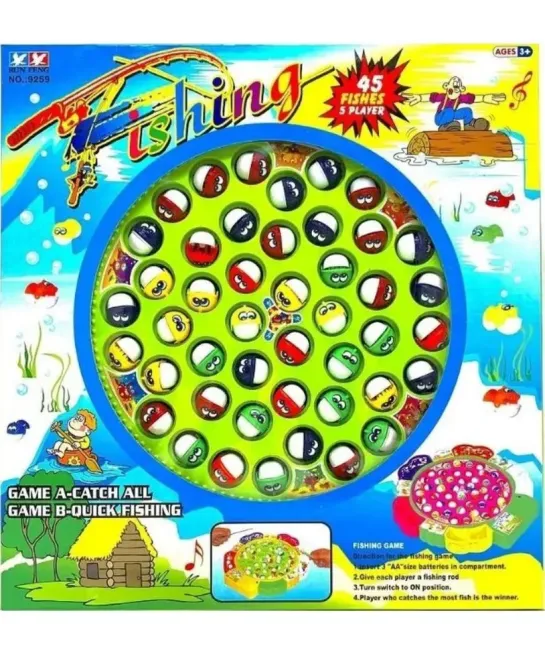 Игра музыкальная рыбалка с рыбками и удочками Коломыя - изображение 4