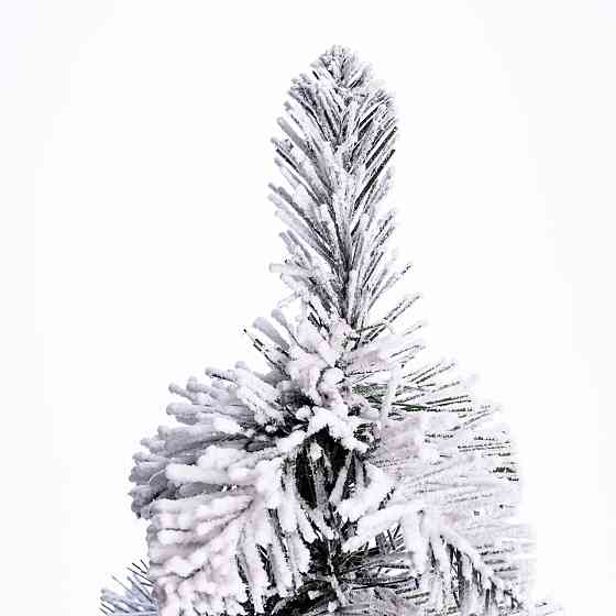 Lugi Штучна міні ялинка "Снігова королева" засніжена на пластиковій підставці 40 см SOK-M-05-1 Коломия