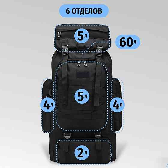 Тактический рюкзак ВСУ, Рюкзак военный тактический для похода Военный походный PC-96 Львов